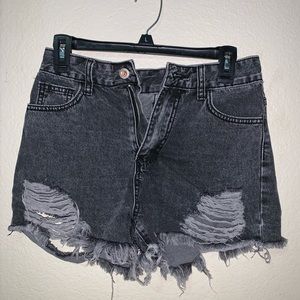 Dark gray shorts